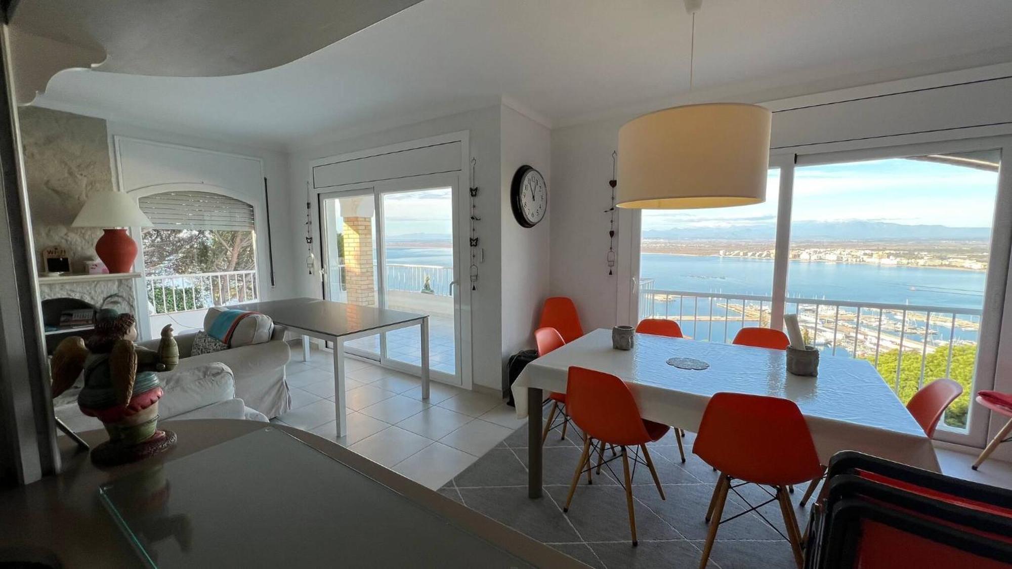 Apartamento Casa Linda Con Vistas Espectaculares Av-40 Roses Buitenkant foto