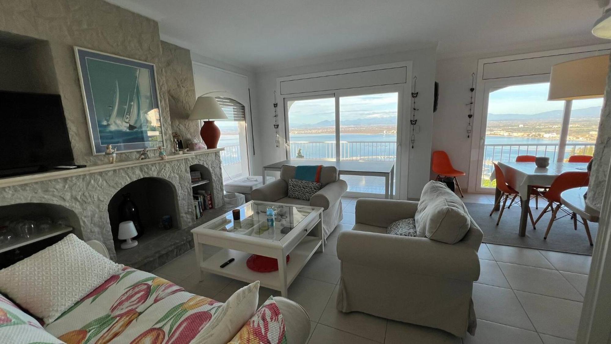 Apartamento Casa Linda Con Vistas Espectaculares Av-40 Roses Buitenkant foto