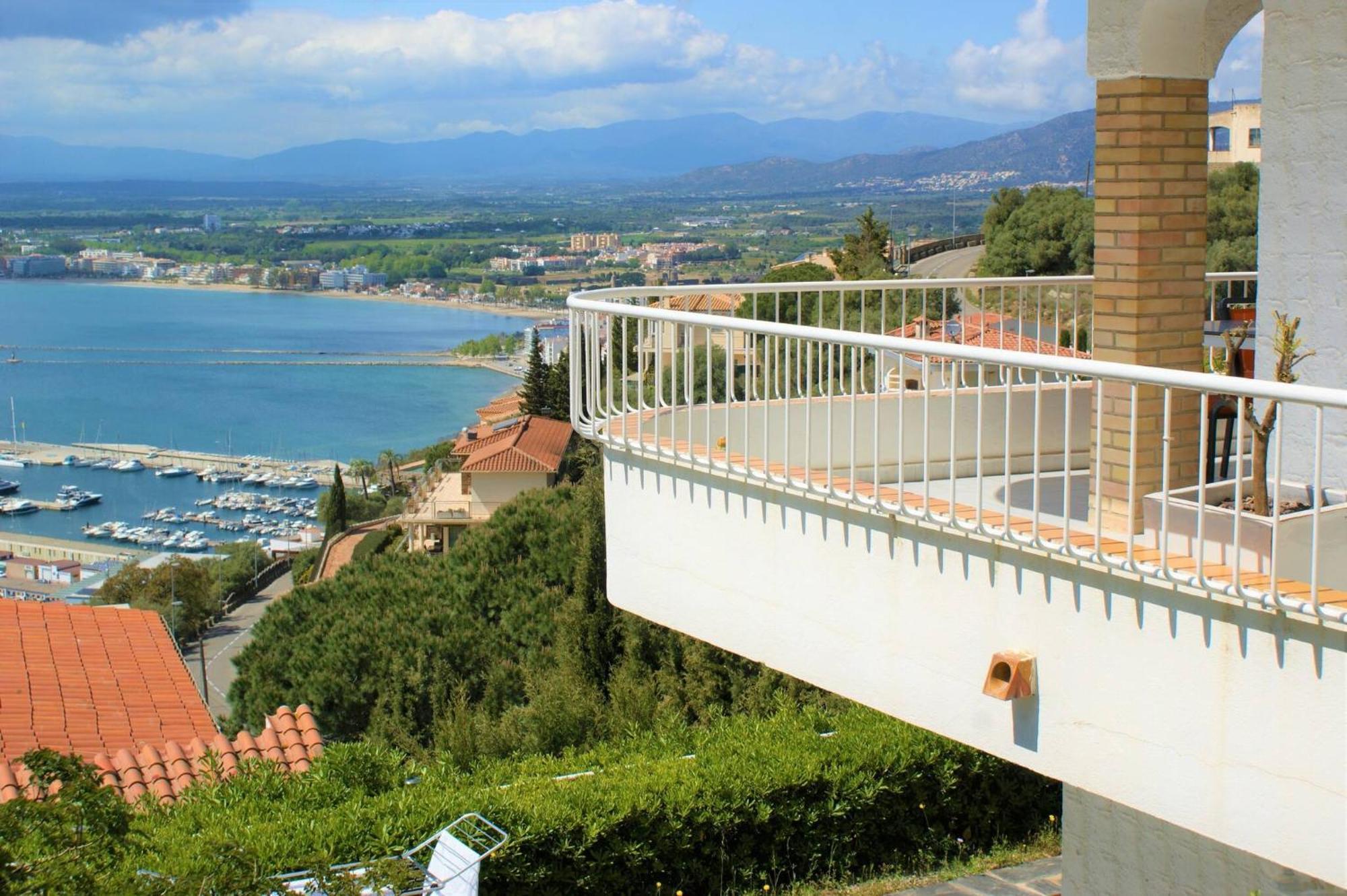 Apartamento Casa Linda Con Vistas Espectaculares Av-40 Roses Buitenkant foto